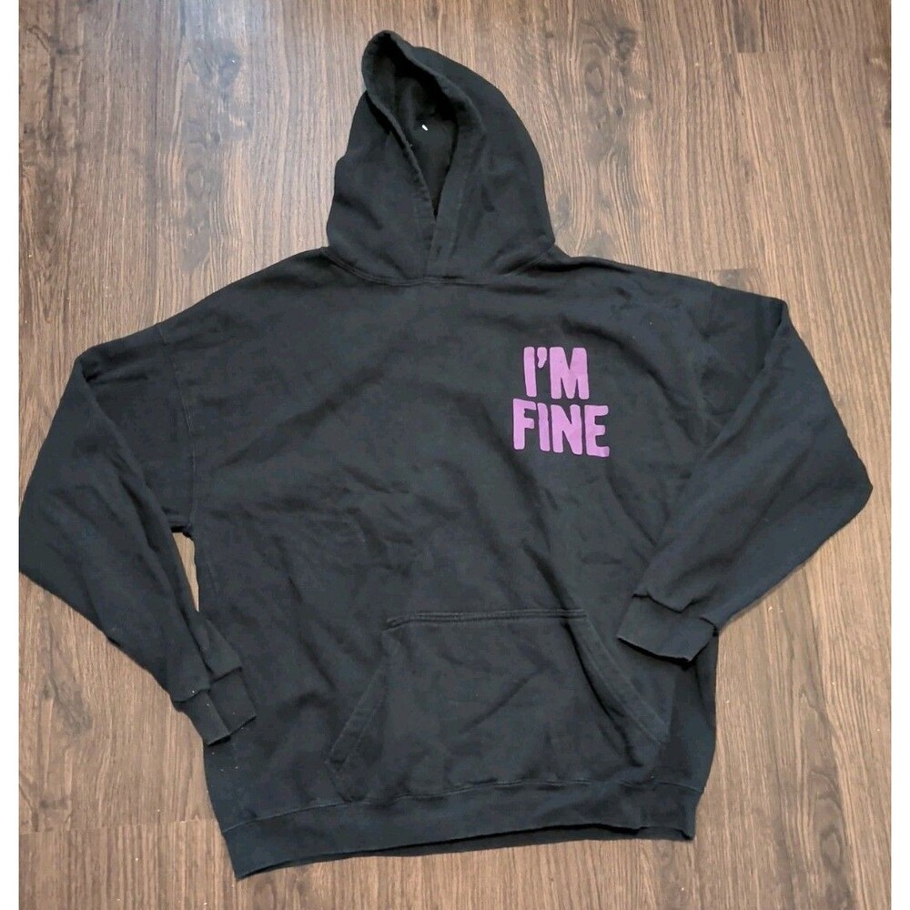 A**holes Live Forever I'm Fine Sweatshirt Mens Size Xxl